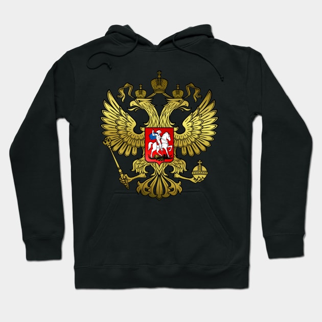 Russian Eagle Russia Hoodie by Historia